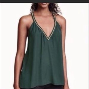 Emerald Green H&M Racerback Top